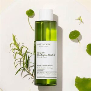 Vegan Cica Tee Tree AHA PHA Blemish Toner 200ml