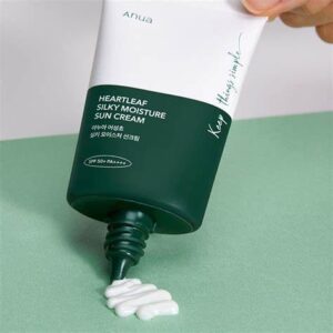 Heartleaf Silky Moisture Suncream 50ml